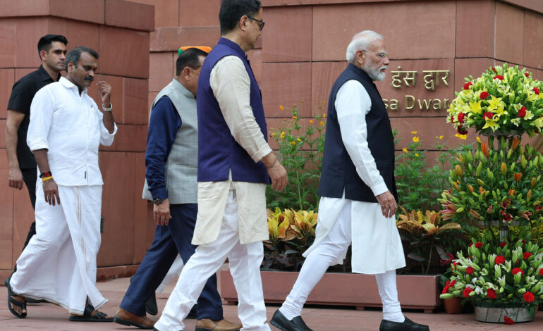 PM calls for productive monsoon session, highlights India’s economic resilience and space milestones