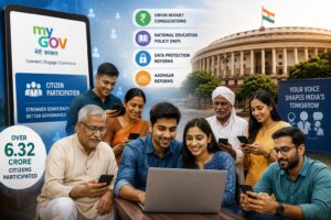 Over 6.32 crore citizens shape government policies through MyGov consultations