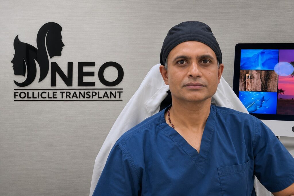 Among those drawing international attention is Neo Follicle Transplant Clinic in Bengaluru, a specialist practice founded and led by dermatologist and hair-transplant surgeon Dr. Sandeep Mahapatra.