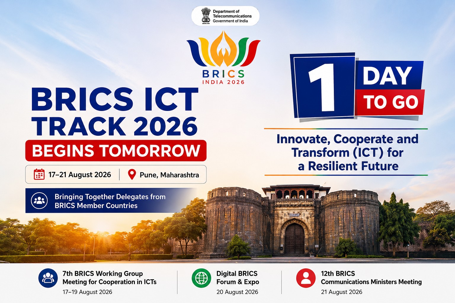 BRICS ICT Track begins in Pune tomorrow, putting India’s digital diplomacy in focus