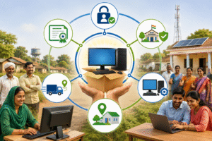 Government appeals to citizens to donate computers directly to Gram Panchayats under DAANVEER