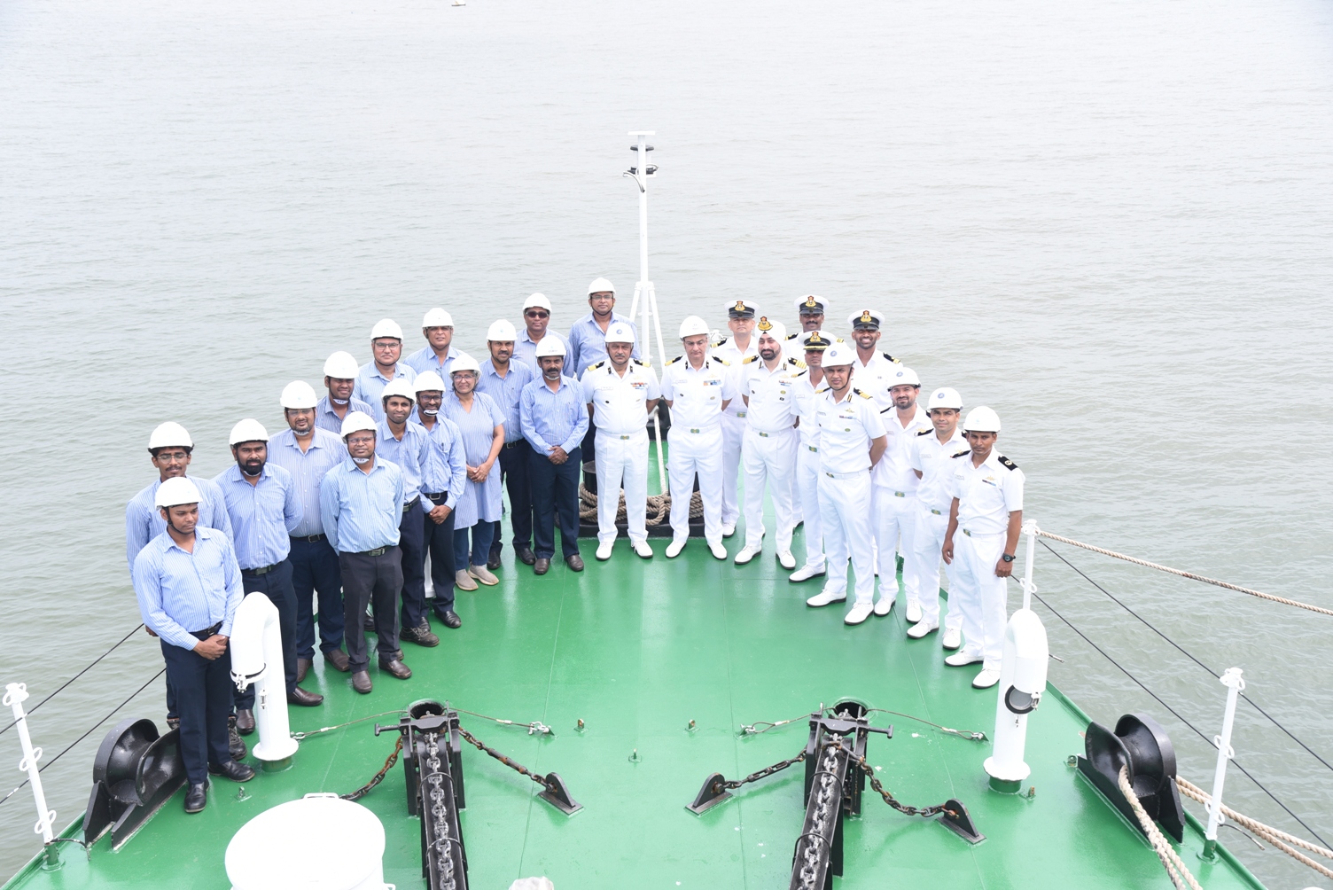 Goa Shipyard hands over indigenous fast patrol vessel ICGS Ajit to Coast Guard