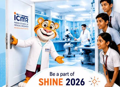 ICMR opens its labs to 30000 school students through S.H.I.N.E. 2026