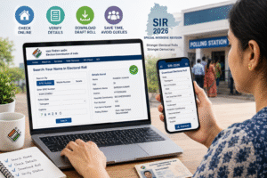 Voters can check their names in SIR draft roll online without visiting polling booths; here’s how