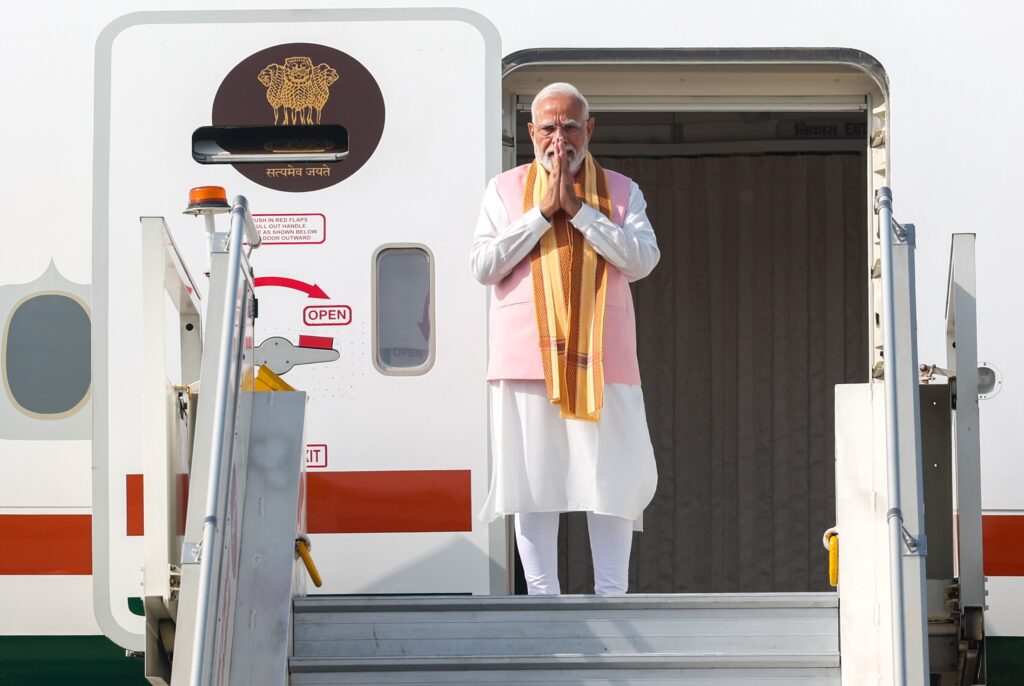 Prime Minister Narendra Modi departs for a four-day visit to Uzbekistan and the Kyrgyz Republic on Saturday.