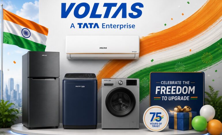 Voltas unveils Independence Day offers with EMIs starting at ₹1,088