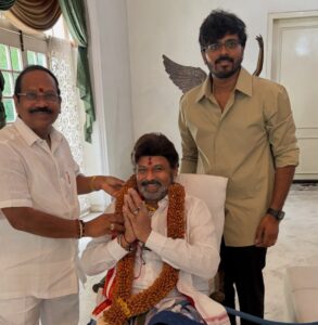 Borra Radha Krishna meets Nandamuri Balakrishna, wishes him speedy recovery