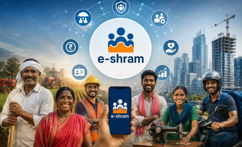e-Shram completes five years with 31.89 crore registrations and expanded social security services