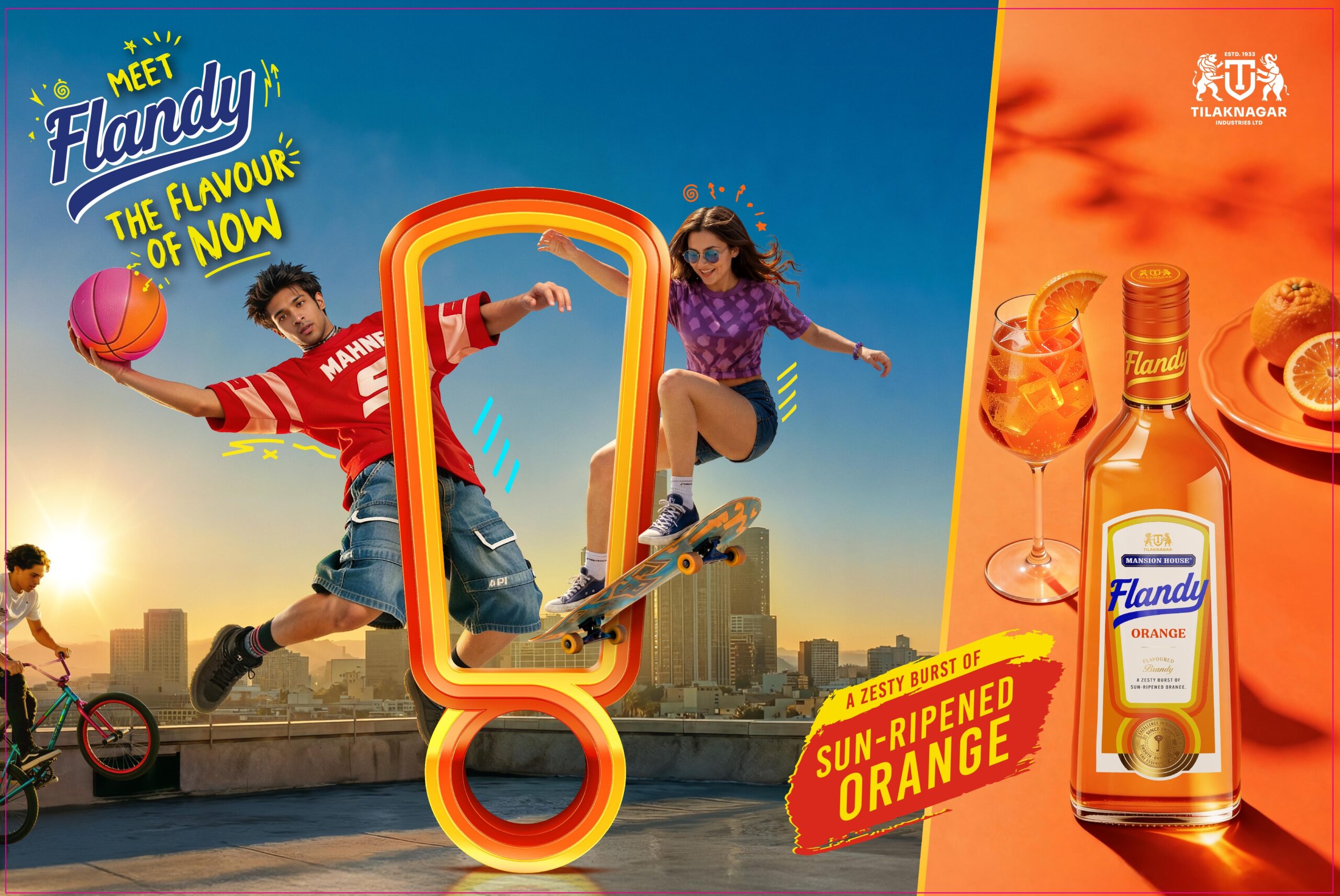 Tilaknagar Industries relaunches Mansion House Flandy Orange in Andhra Pradesh with new identity