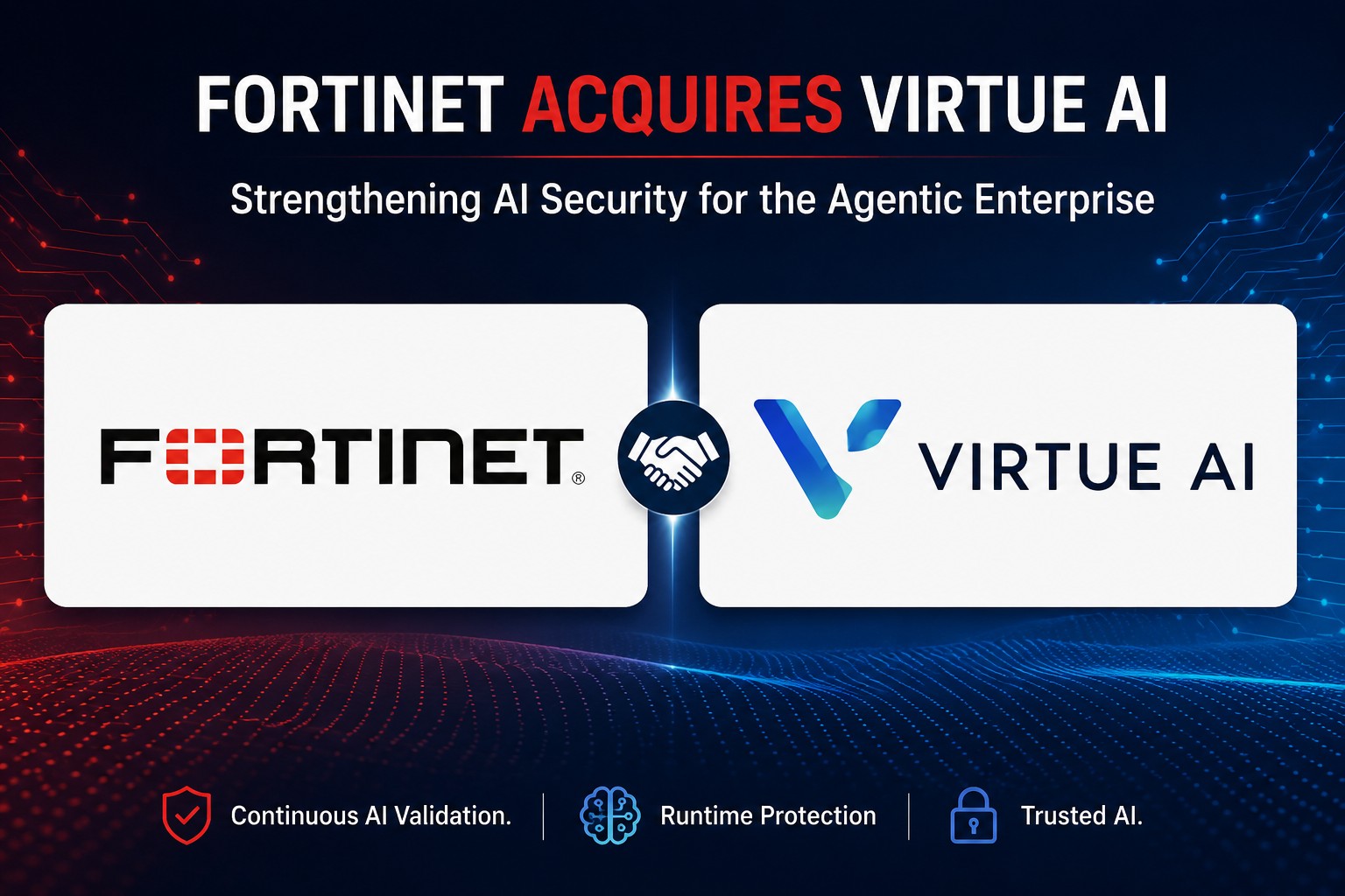 Fortinet acquires Virtue AI to strengthen security for autonomous AI systems