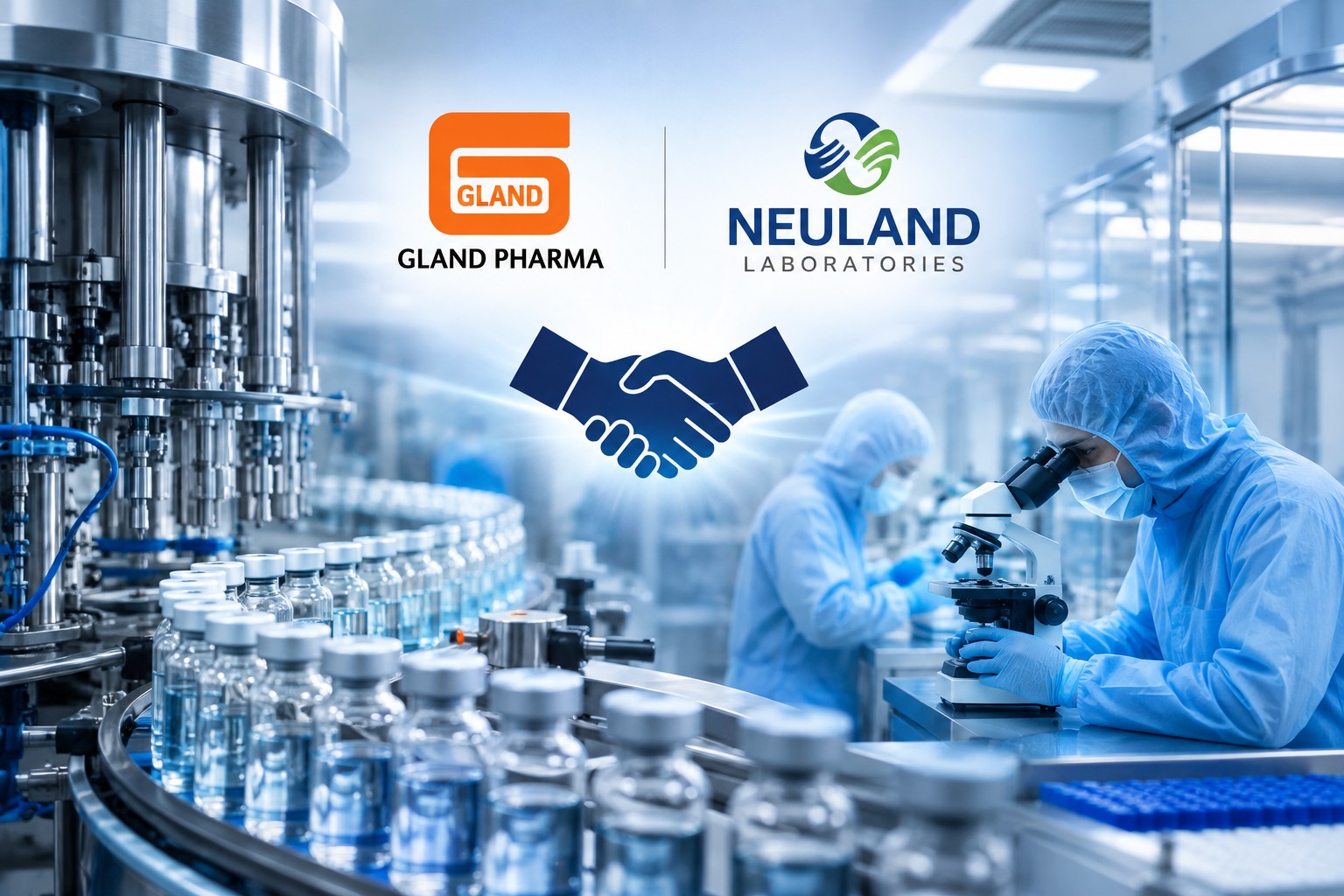 Gland Pharma, Neuland Laboratories forge strategic partnership for sterile API manufacturing