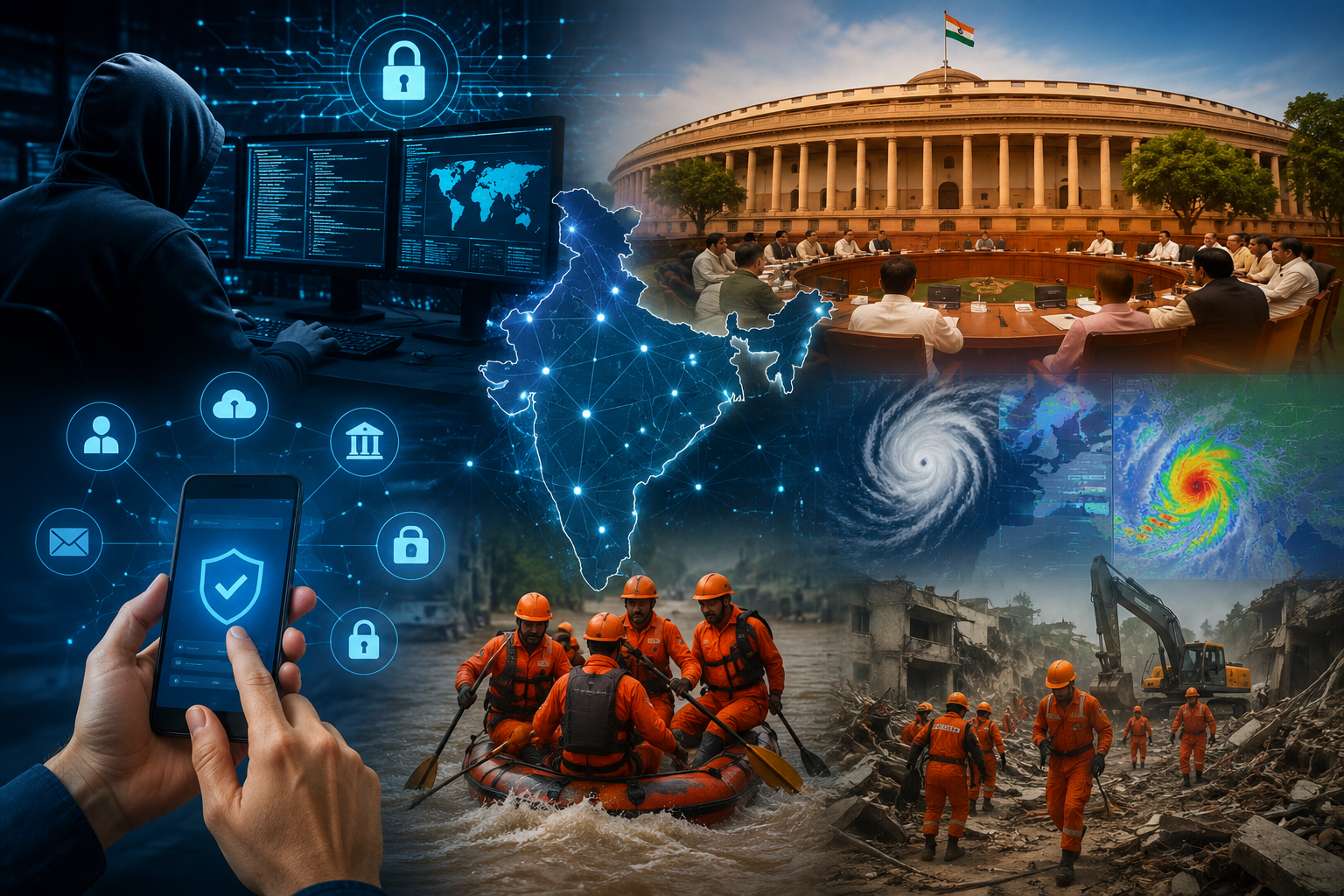Parliamentary panel pushes India towards predictive, technology-driven security and disaster governance