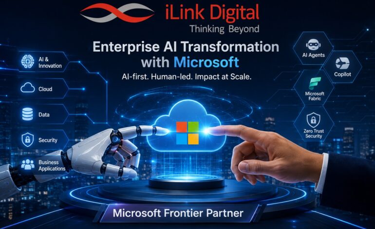 iLink Digital earns Microsoft Frontier Partner badge for enterprise AI transformation