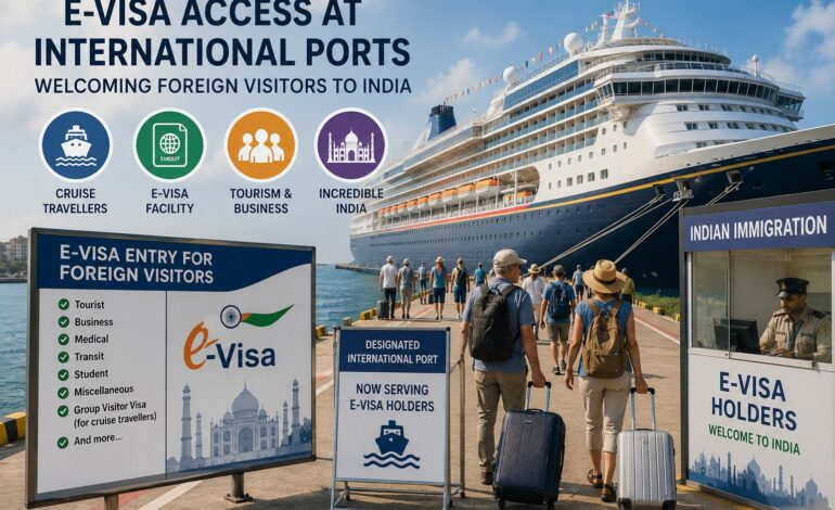 India adds 11 more ports for e-visa holders, taking total to 88