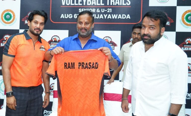 Hyderabad Black Hawks unveil long-term roadmap to develop volleyball across Telugu states