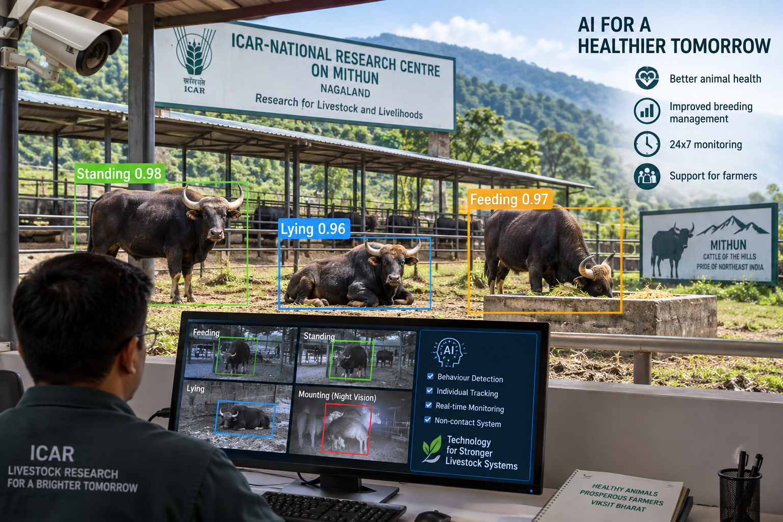 AI keeps an eye on the ‘Cattle of the Hills’ — and it could change how farmers watch their herds