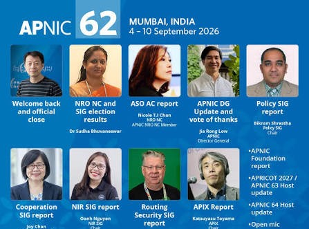 APNIC 62 brings global Internet community to Mumbai, puts AI and cybersecurity in focus
