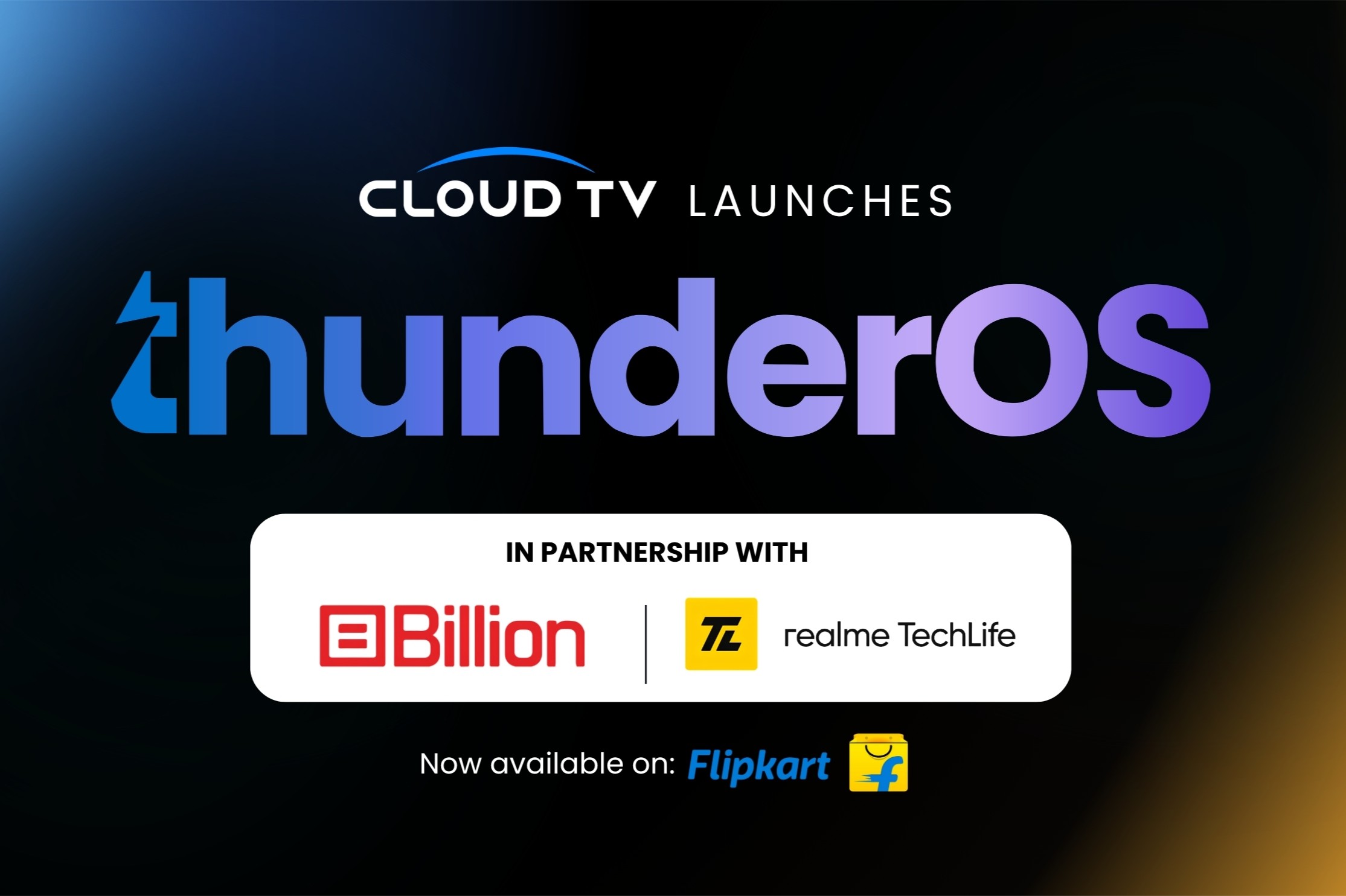 Billion, realme TechLife become first Smart TV brands to adopt CloudTV’s thunderOS
