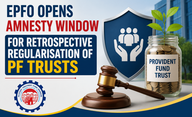 EPFO invites PF trusts to avail one-time amnesty for exemption regularisation