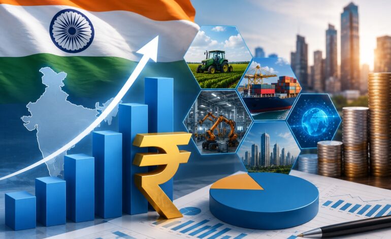 India’s GDP growth revised up to 7.8% for FY26 as MoSPI releases National Accounts Statistics 2026