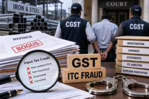CGST Delhi South arrests firm partner over alleged ₹15.78 crore fraudulent ITC