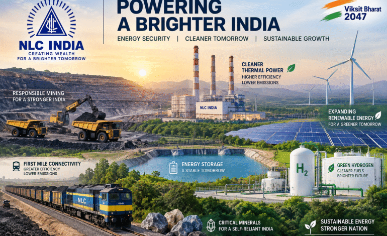 NLC India scales up mining and renewables to strengthen energy security and sustainability