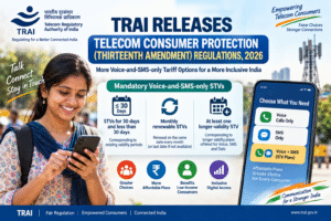 TRAI mandates more voice-and-SMS-only tariff options for telecom consumers