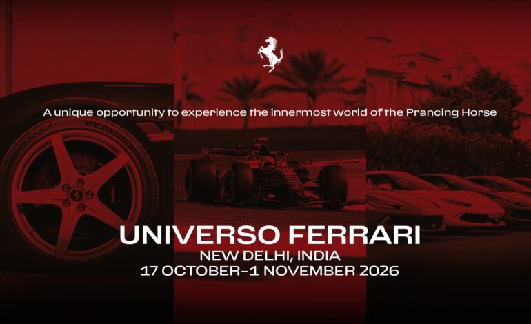 Universo Ferrari arrives in India with immersive showcase of the Prancing Horse