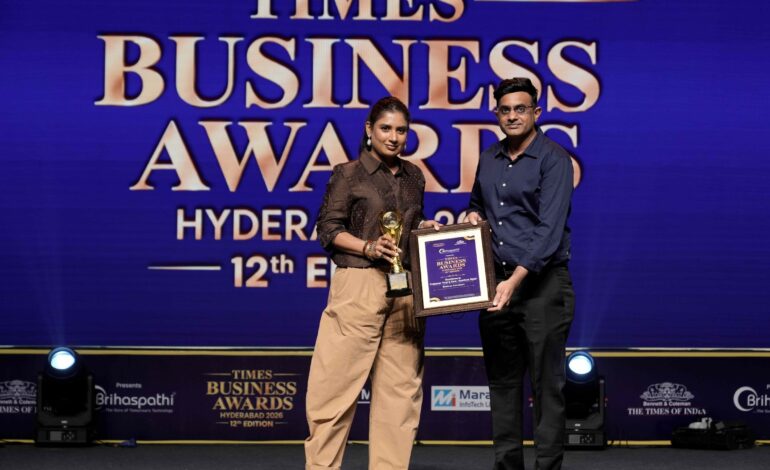 Bontrue Furniture wins customer trust and care award at Times Business Awards Hyderabad 2026