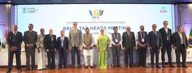 India’s BRICS tax chairship delivers new cooperation mechanisms, working groups