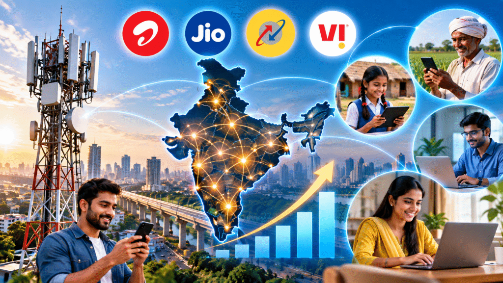 Total broadband subscriptions increased from 1,094.48 million at the end of July to 1,101.21 million at the end of August, registering monthly growth of 0.61%. The data was compiled from information provided by 159 operators.