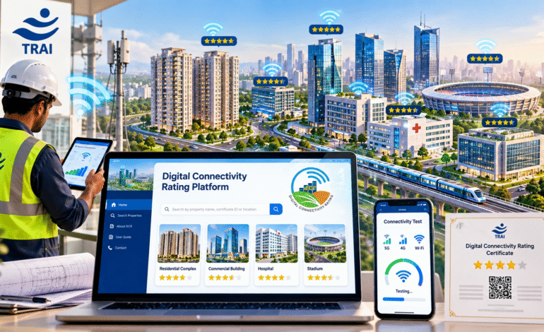 TRAI launches Digital Connectivity Rating Platform for properties