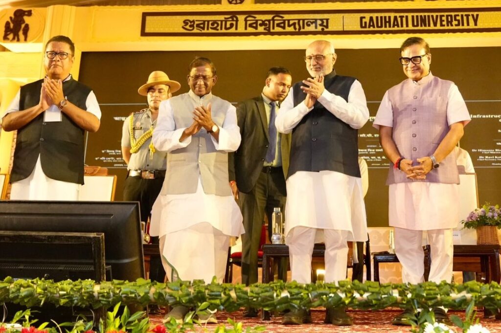 The Vice-President appreciated Gauhati University’s efforts to preserve India’s linguistic heritage, observing that language carries the memory, wisdom and identity of a civilisation.
