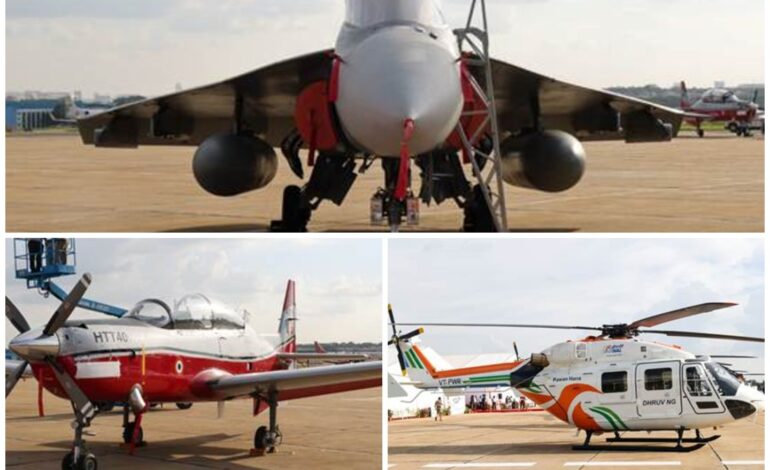 HAL hands over Tejas twin-seater trainers, HTT-40 aircraft and Dhruv-NG helicopters to IAF, Pawan Hans