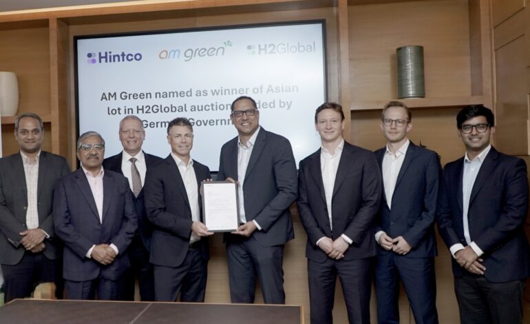 AM Green wins €585 million renewable ammonia supply deal for Germany