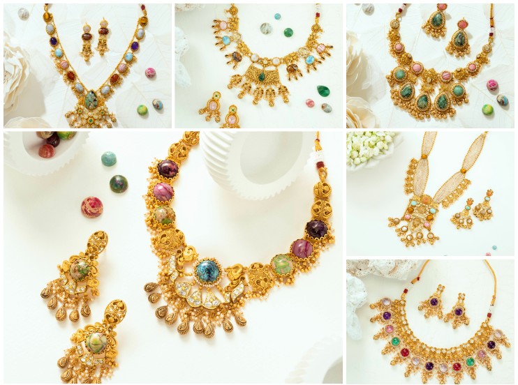 Kalyan Jewellers showcases gemstone-led Huescape collection for Navratri