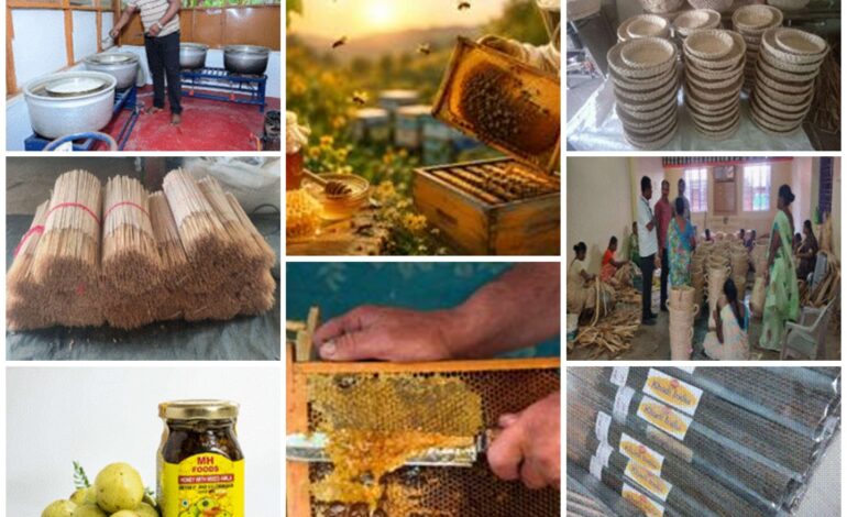 KVIC turns traditional skills and local resources into rural enterprises