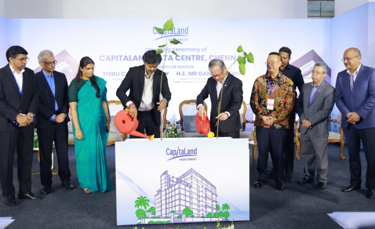 CapitaLand unveils ₹1940-crore Chennai data centre, targets completion by year-end