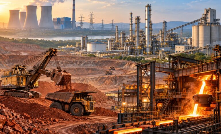 Core industries growth accelerates to 7.9% in September, led by iron ore and power