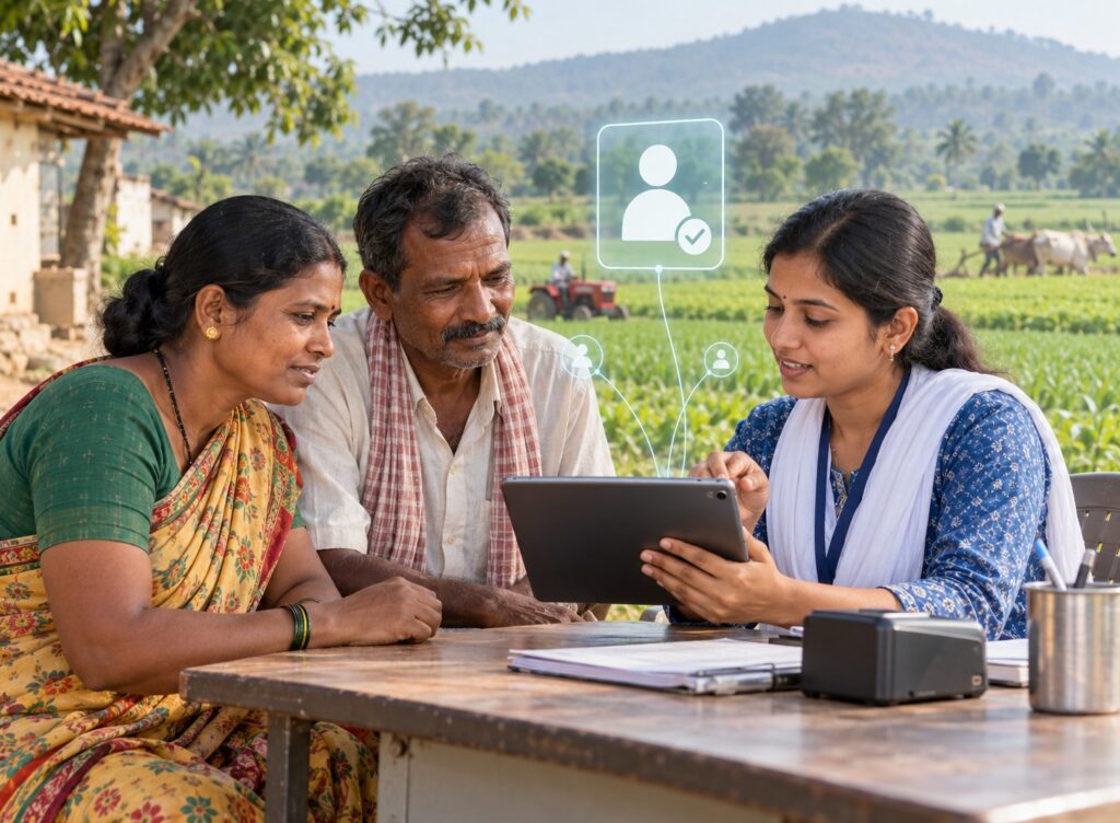 The unique digital identities are intended to simplify farmers’ access to government schemes, bank credit, crop insurance and disaster relief while reducing paperwork and repeated verification.
