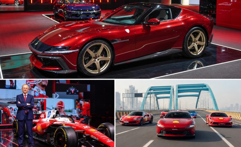 Ferrari brings Universo exhibition to India, plans dealerships in Chennai and Ahmedabad
