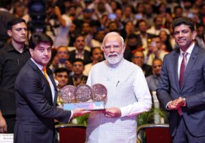 Modi calls for global framework against cyber fraud and deepfakes at India Mobile Congress 2026