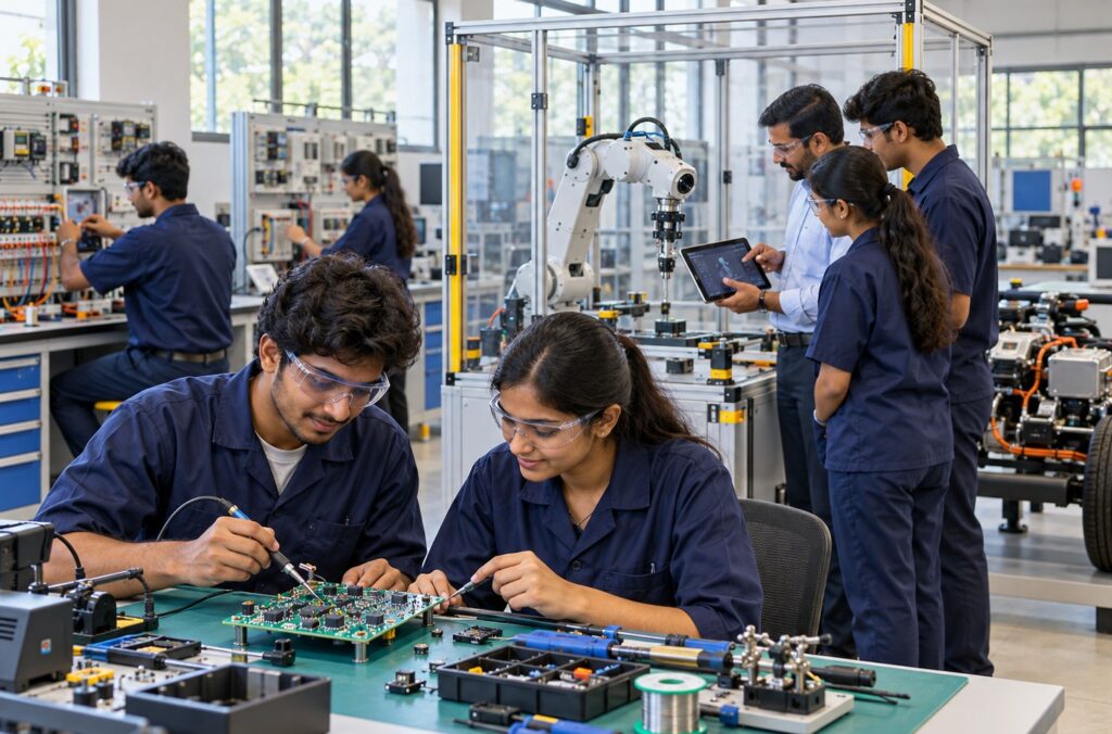 The scheme, launched on October 4, 2025, aims to modernise government training institutions and align vocational education with industry requirements.