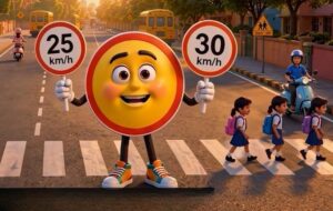 Road Safety Network uses AI character ‘Speedy Swami’ to explain safe driving speeds