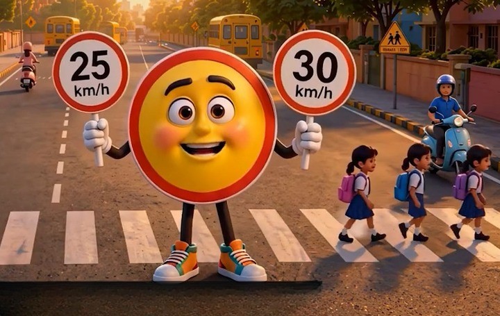 Road Safety Network uses AI character ‘Speedy Swami’ to explain safe driving speeds