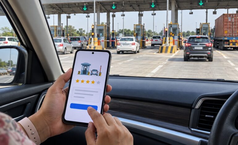 NHAI adds toll-plaza feedback feature to Rajmargyatra app