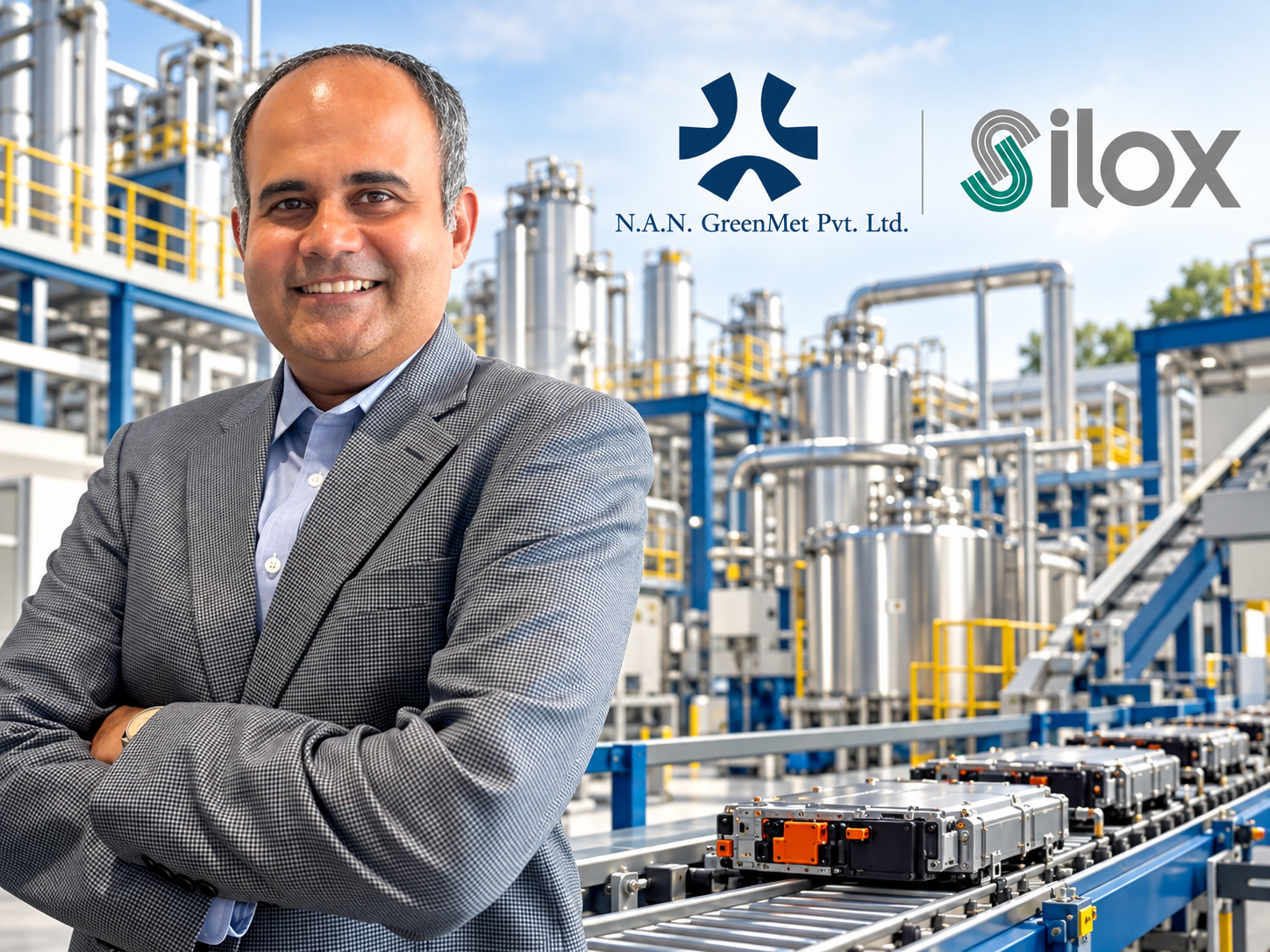 N.A.N. Silox GreenMet names Vijay Pasupathy CEO, advances ₹1400 crore battery recycling plant