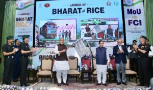 Army launches Bharat Rice for defence families, signs FCI pact to strengthen operational logistics