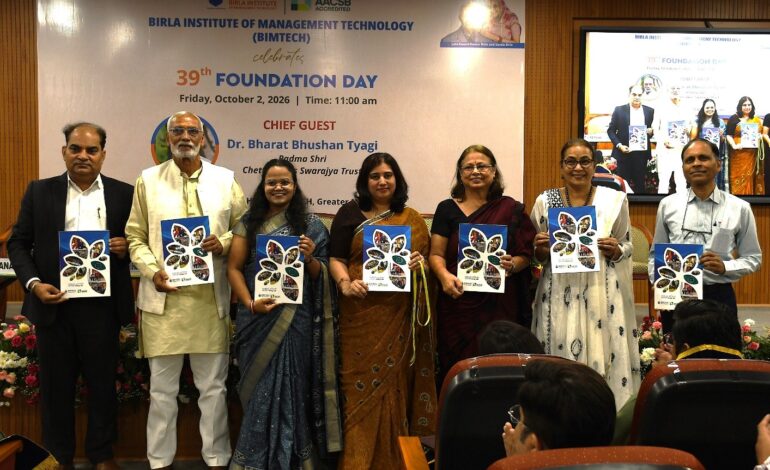 BIMTECH marks 39th Foundation Day with focus on research and social impact