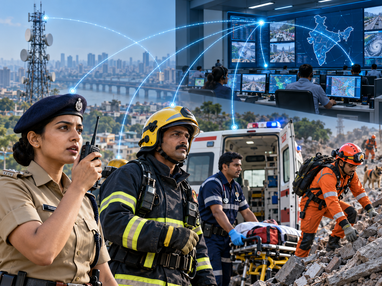 Govt seeks inputs on nationwide broadband network for emergency services